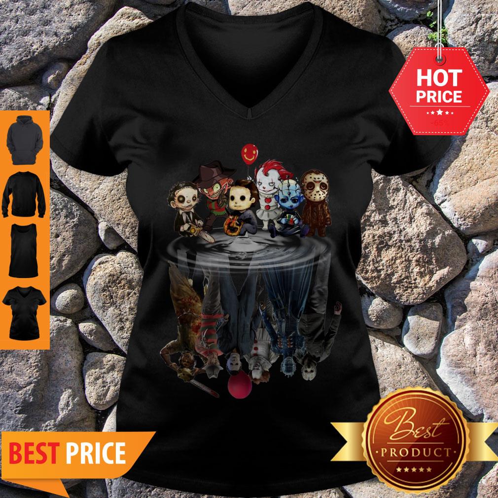 Official Horror Movies Killers Chibi Reflection Shirt