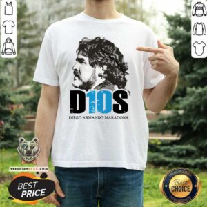 Official D10s Diego Armando Maradona Shirt