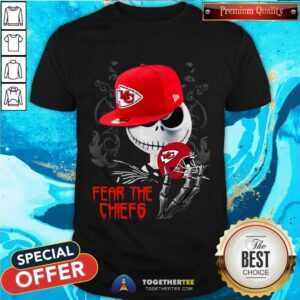 Cute Jack Skellington Fear The Kansas City Chiefs Shirt