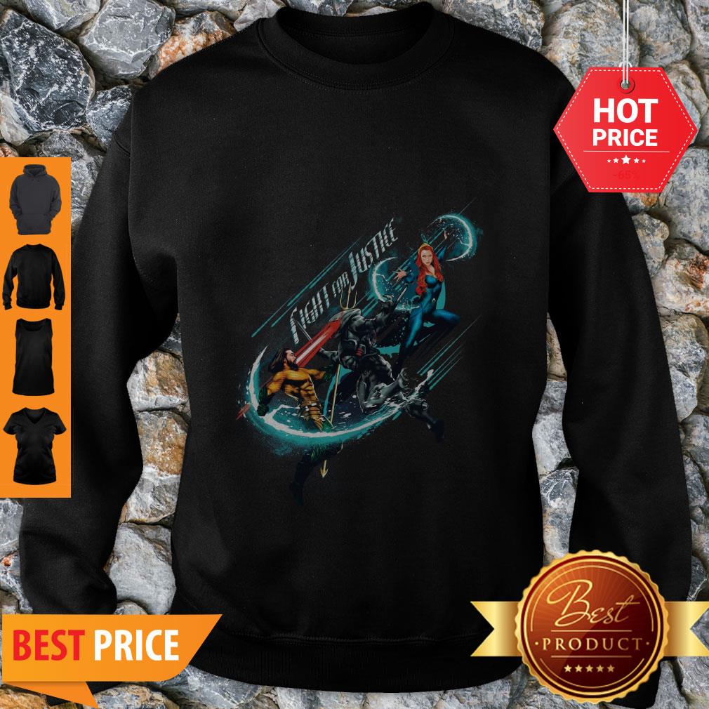 Official Aquaman Movie Fight For Justice Shirt