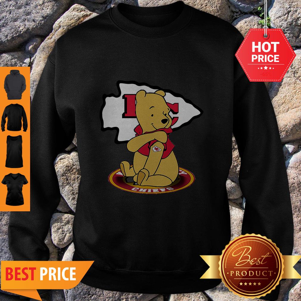 Official Pooh Tattoos Kansas City Chiefs Logo Shirt