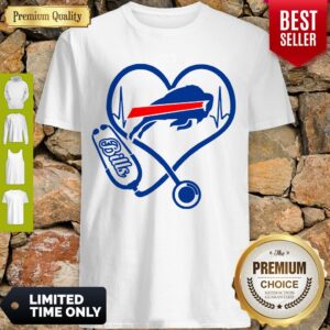 Official Buffalo Bills Nurse Heartbeat Shirt
