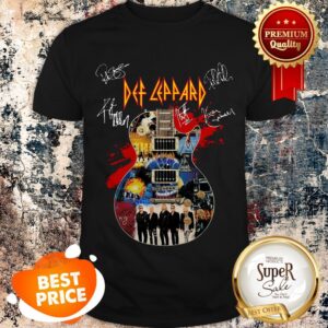 Nice Def Leppard Band Guitarist Signatures Shirt