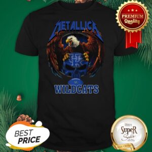 Eagle Metallica Kentucky Wildcats Shirt