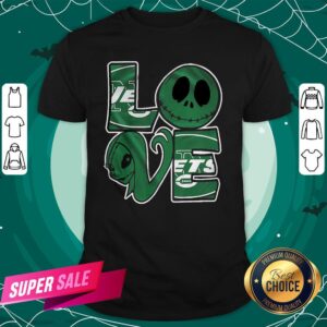 New York Jets Jack Skellington And Sally Love Shirt