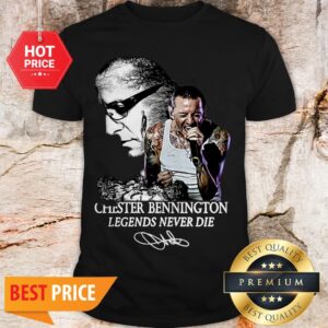 Chester Bennington Legends Never Die Signature Linkin Park Shirt