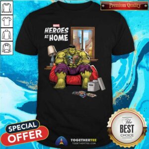 Good Marvel Heroes At Home Hulk Shirt