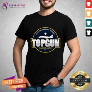 Happy Fighter Weapons School Top Gun Nas Miramar CA T-Shirt