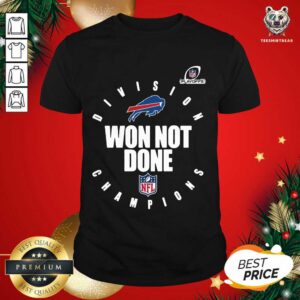 Nice Buffalo Bills Afc East Champions 2021 Won Not Done Shirt