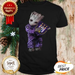 Official Baby Groot hug R.S.C. Anderlecht Shirt