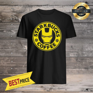 Official Iron Man Starkbucks Coffee Shirt