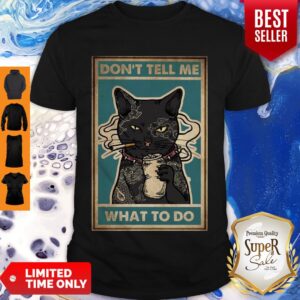 Awesome Black Cat Tattoo I Do What I Want Shirt