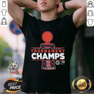 Good Illinois Fighting Illini 2021 Big Ten Basketball Champions Shirt