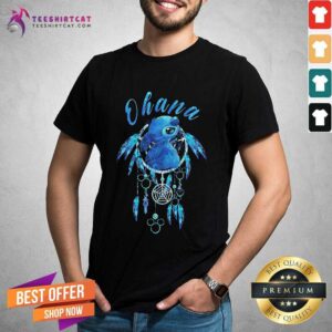 Happy Blue Stitch Dream Catcher Ohana Shirt