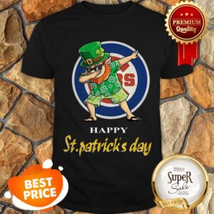 Nice Dabbing Leprechaun Chicago Cubs Happy St. Patrick’s Day Shirt