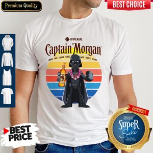 Star Wars Imperial Captain Morgan Join The Dark Side We Have Rum Vintage Shirt