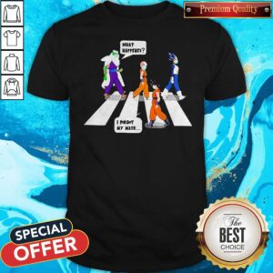 Son Goku Vegeta Krillin Piccolo I Forgot My Mask What Happened Road Shirt