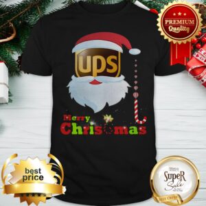 Santa Claus Ups Merry Christmas Shirt