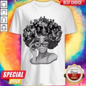 Black Girl All Victims Name My Roots BLM Shirt
