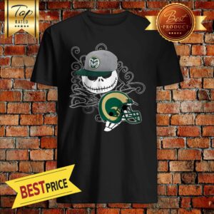 Jack Skellington Colorado State Rams Logo Shirt