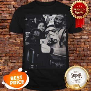 Darth Vader And Stormtrooper Selfie With Kobe Bryant Shirt
