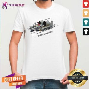 Cute Snoopy Fighter Aircraft Brrrtt Shirt