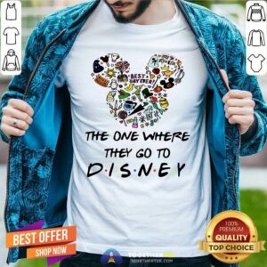 Cute The One Where They Go To Disney Shirt
