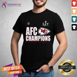 Nice NFL LIVE Super Bowl AFC Champions Kansas City Chiefs Shirt