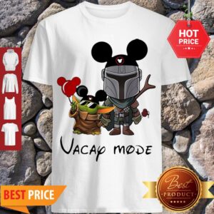 Mickey Baby Yoda And The Mandalorian Vacay Mode Shirt