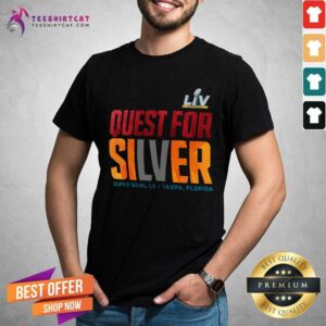 Official Super Bowl LV Nike Quest For Silver T Shirt