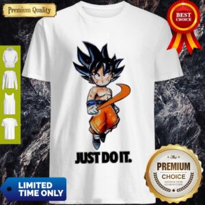 Top Nike Dragon Ball Super Goku Just Do It Shirt