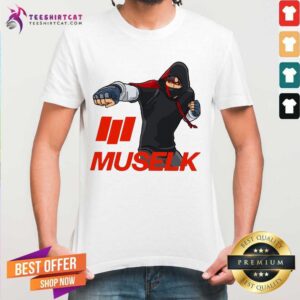 Top Muselk Punch Red Shirt