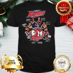 Sydney Roosters Est 1908 Signatures Shirt