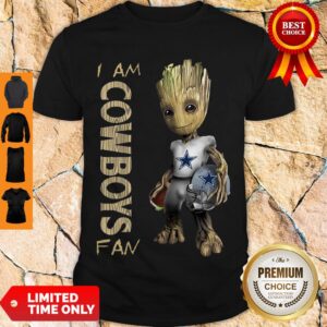 Official Baby Groot I Am Dallas Cowboys Shirt