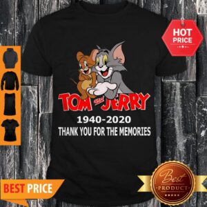 Tom And Jerry 1940-2020 Thank You For The Memories Shirt