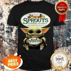 Official Baby Yoda Hug Sprouts Farmers Market Star Wars Shirt