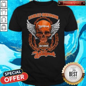Cute Skull Motor Harley Davidson Cycles Whitesnake Shirt