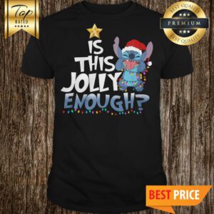 Stitch Happy Is This Jolly Enough Shirt