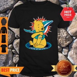 Official Pooh Tattoos Miami Dolphins Logo Shirt