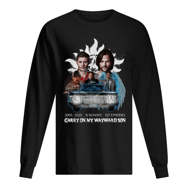 Supernatural Family Don’t End With Blood Carry On My Wayward Son