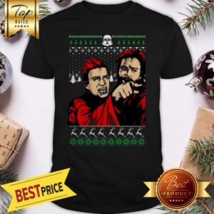 The Mandalorian Mashup Woman Yelling At A Cat Ugly Christmas Shirt