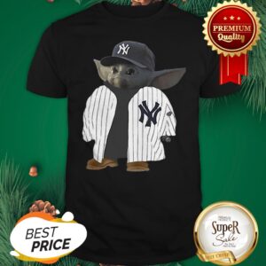 Official New York Yankee Baby Yoda Shirt
