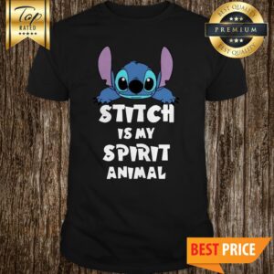 Official Stitch Is My Spirit Animal shirt