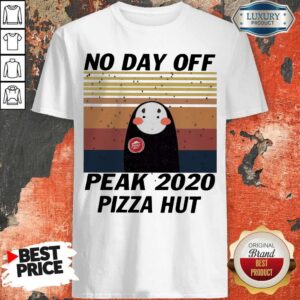 Official Kaonashi No Day Off Peak 2020 Pizza Hut Vintage Shirt