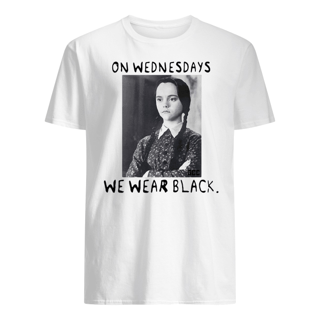 Wednesday Addams On wednesdays wWe Wear Black