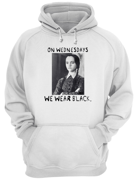 Wednesday Addams On wednesdays wWe Wear Black