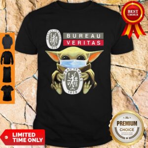 Baby Yoda Hug Bureau Veritas Mask T-Shirt