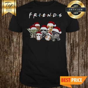 Official Christmas Friends Star Wars Chibi Characters Shirt