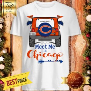 Chicago Bears Go Bears Meet Me In Chicago Car Shirt