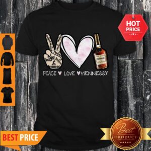 Premium Peace Love Hennessy Wine Shirt